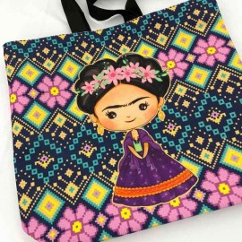 Bolsa Azteca Frida std — Marino