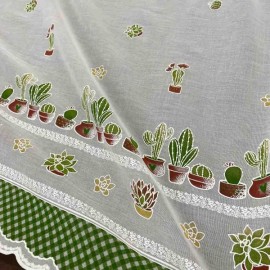 Estampado Cocina Cenefa — Aloe V Pistacho