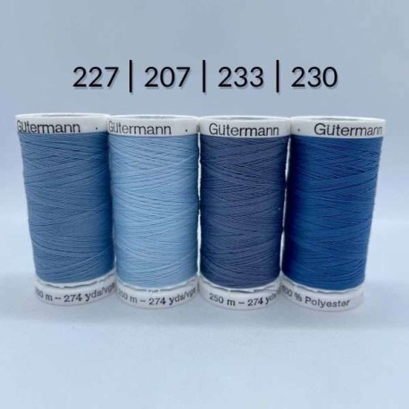 Hilo Guterman 250 mts – col  227 – 207 – 233 – 230