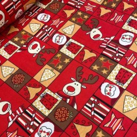 Silky Navidad —  Mosaico Navideño Rojo